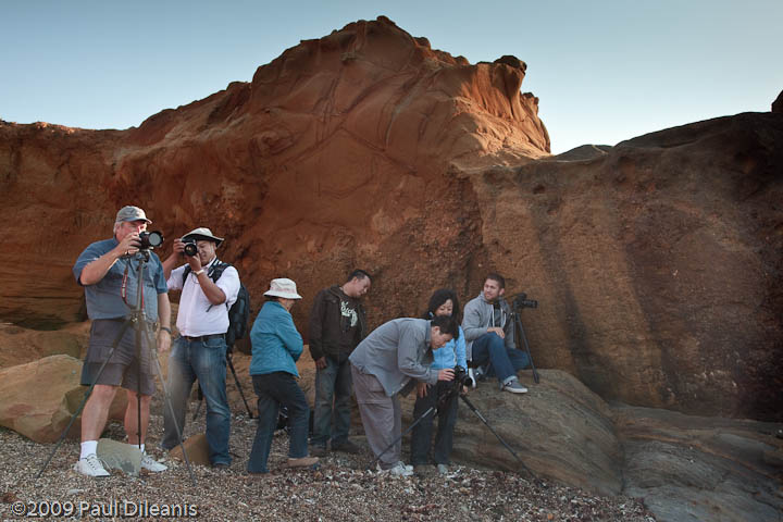 Members of the September 2009 Coastal Photography Workshop