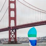 Golden Gate and sailboat