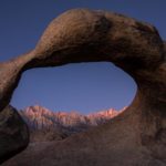 Mobius Arch Golden Hour
